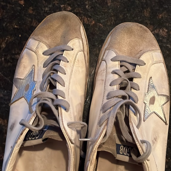 Men’s size 13 Golden Goose super star with silver leather star. Good condition - Picture 6 of 6